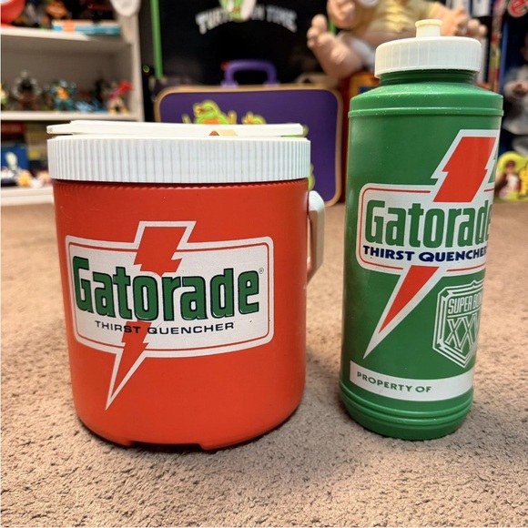 Gatorade Other - Rare! Vintage Hamilton Skotch Gatorade Cooler With A Vintage Gatorade Bottle